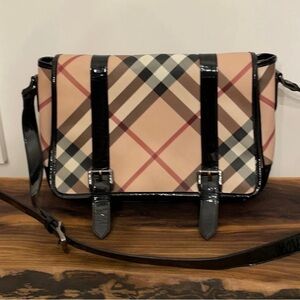 SOLD Burberry Newton Messenger Bag